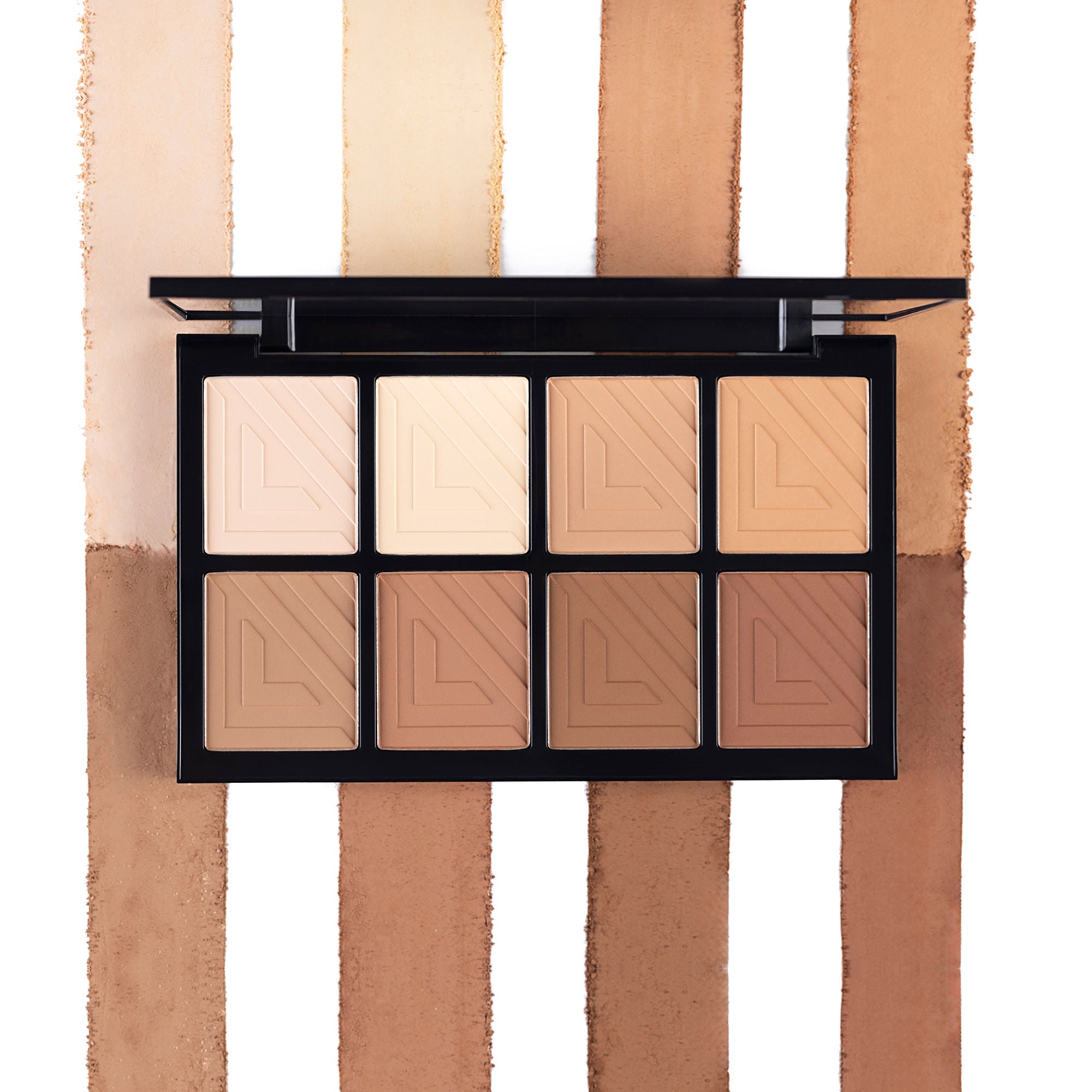 PAC Studio Spotlight Contour Palette X8 - All in One MUA Palette, High Payoff, Shades for every Skin Tone | Grocsy