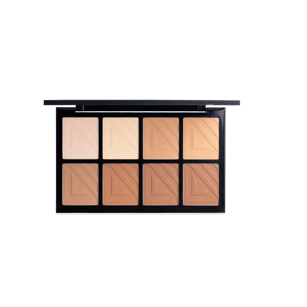 PAC Studio Spotlight Contour Palette X8 - All in One MUA Palette, High Payoff, Shades for every Skin Tone | Grocsy