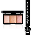 PAC Studio Trio Glow Highlighter X3 Pink - Ultra Blinding Finish, Silky Smooth Texture, Blends Seamlessly | Grocsy