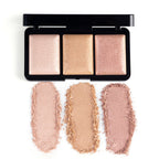 PAC Studio Trio Glow Highlighter X3 Pink - Ultra Blinding Finish, Silky Smooth Texture, Blends Seamlessly | Grocsy