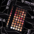 PAC Studio Rock & Rose Eyeshadow Palette - Blendable Mattes, Shimmers & Chromes, Perfect Transition Shades | Grocsy