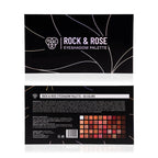 PAC Studio Rock & Rose Eyeshadow Palette - Blendable Mattes, Shimmers & Chromes, Perfect Transition Shades | Grocsy
