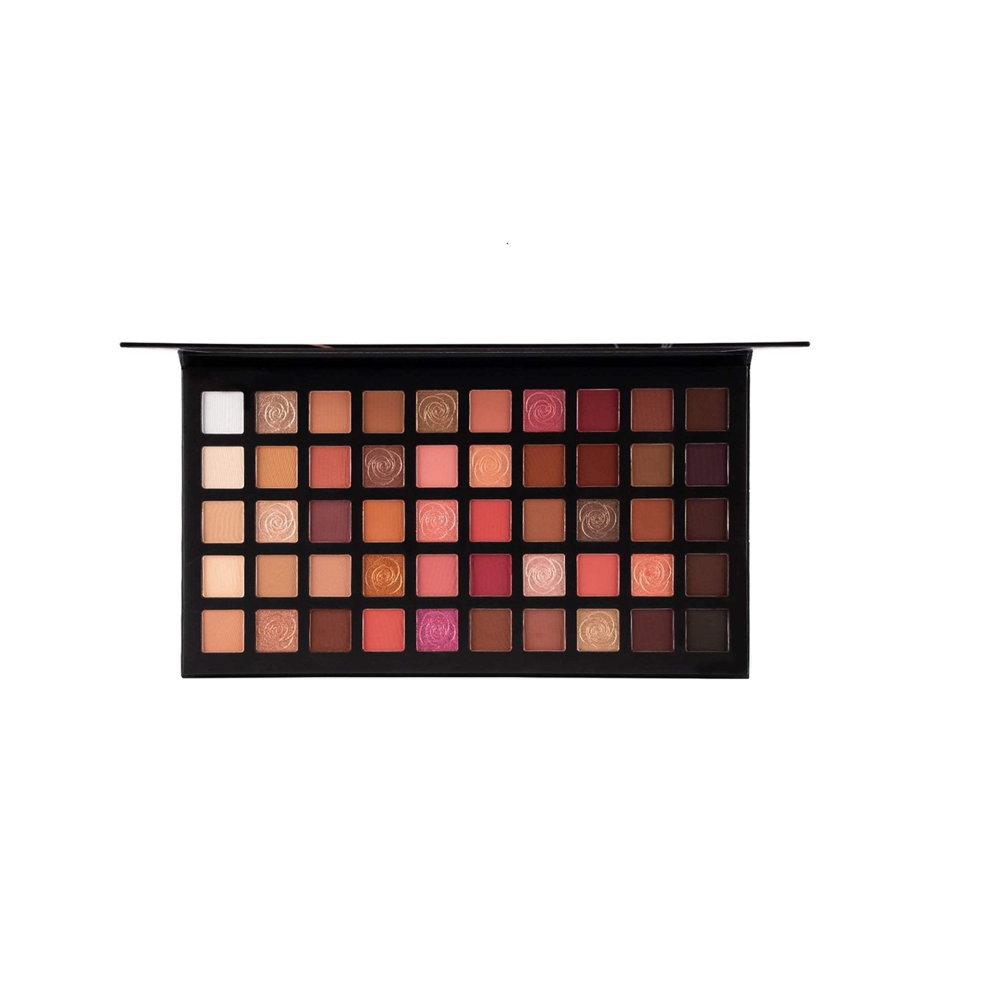 PAC Studio Rock & Rose Eyeshadow Palette - Blendable Mattes, Shimmers & Chromes, Perfect Transition Shades | Grocsy