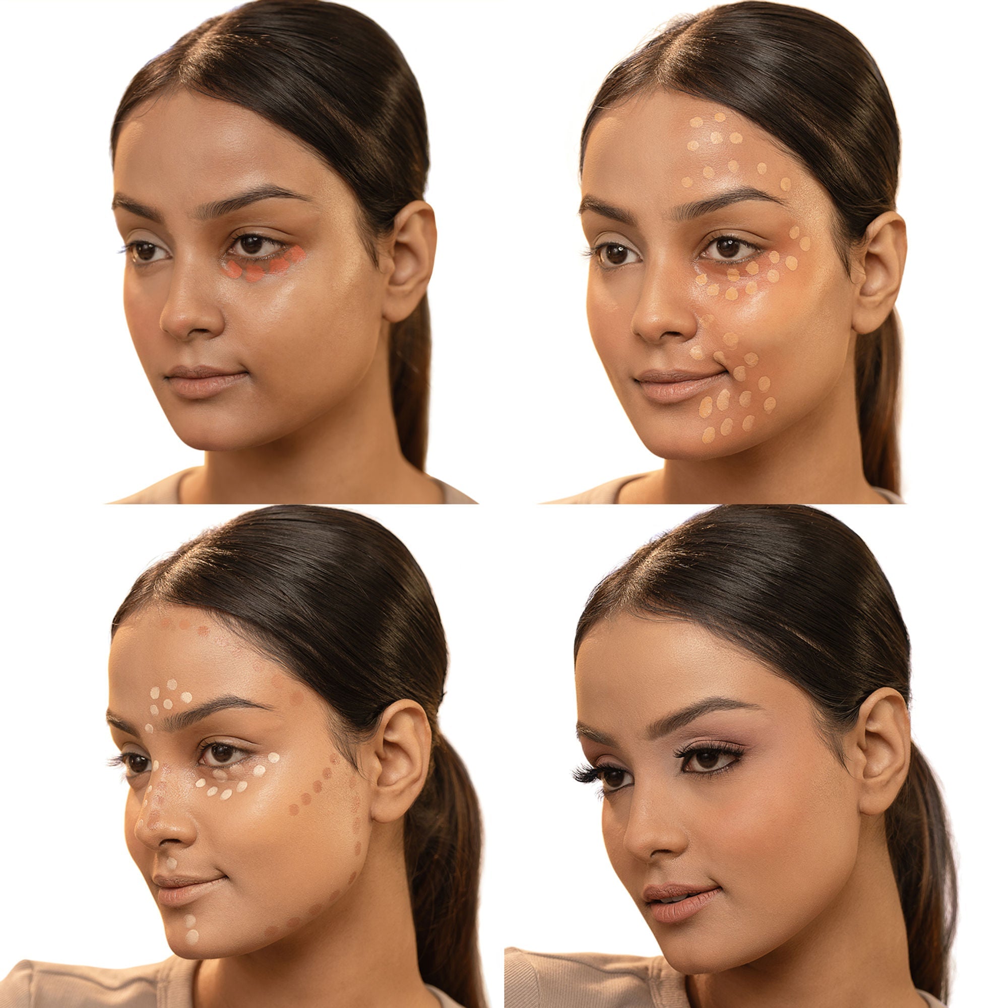 PAC Studio Spotlight Concealer Palette - Correct Conceal & Foundation Palette, Lasting Buildable Coverage | Grocsy