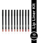 PAC Studio 24H Lip Liner Kit Everyday Nude - 24H Comfortable Wear, Highly Pigmented, Waterproof Smudgeproof | Grocsy
