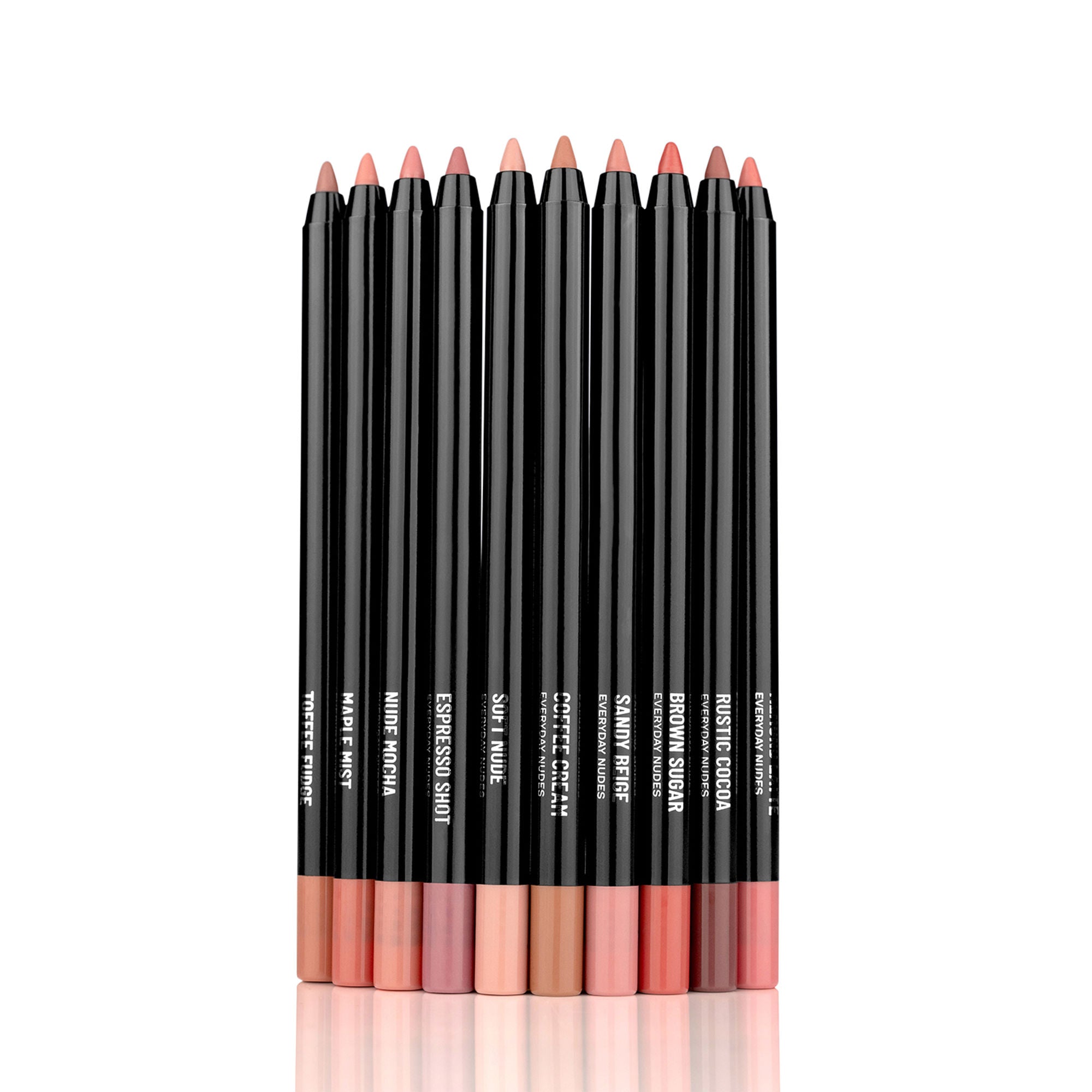 PAC Studio 24H Lip Liner Kit Everyday Nude - 24H Comfortable Wear, Highly Pigmented, Waterproof Smudgeproof | Grocsy