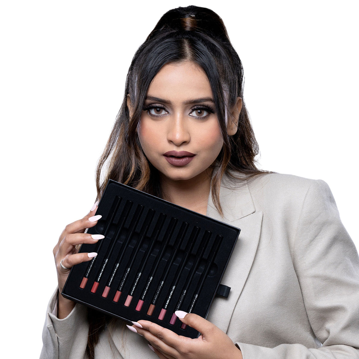 PAC Studio 24H Lip Liner Kit Everyday Nude - 24H Comfortable Wear, Highly Pigmented, Waterproof Smudgeproof | Grocsy