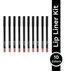 PAC Studio 24H Lip Liner Kit Bridal - 24H Comfortable Wear, Highly Pigmented, Waterproof & Smudgeproof | Grocsy