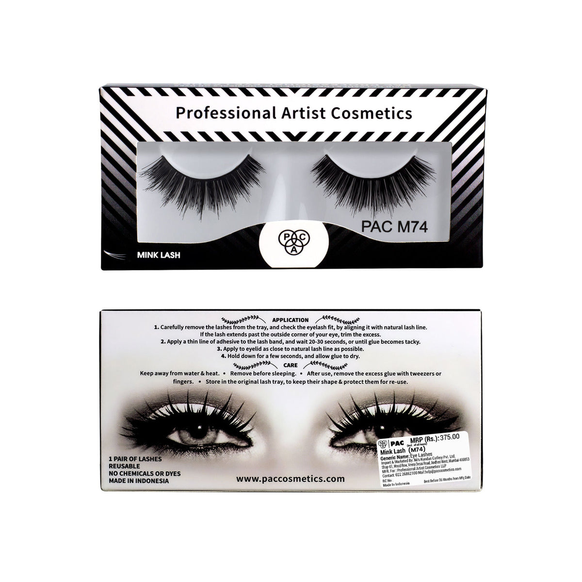 PAC Studio Mink Lash - M74 | Grocsy
