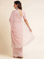 kasee Embellished Sequinned Poly Georgette Saree | Grocsy