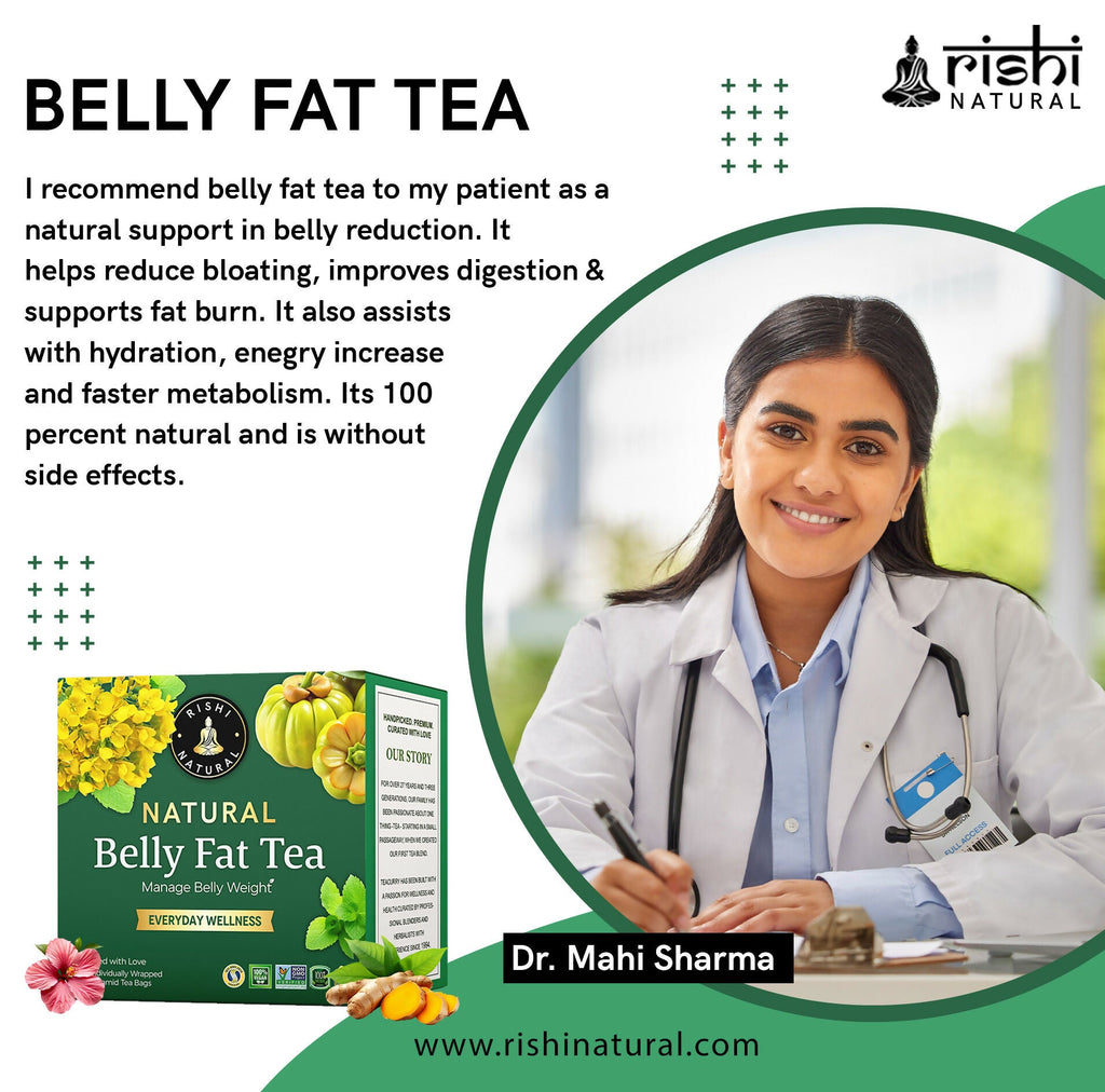 Rishi Natural Belly Fat Tea | Grocsy