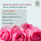 Buddha Natural Rose Facial Mist Toner - For Skin Lightening and Dark Spots Men & Women | Grocsy