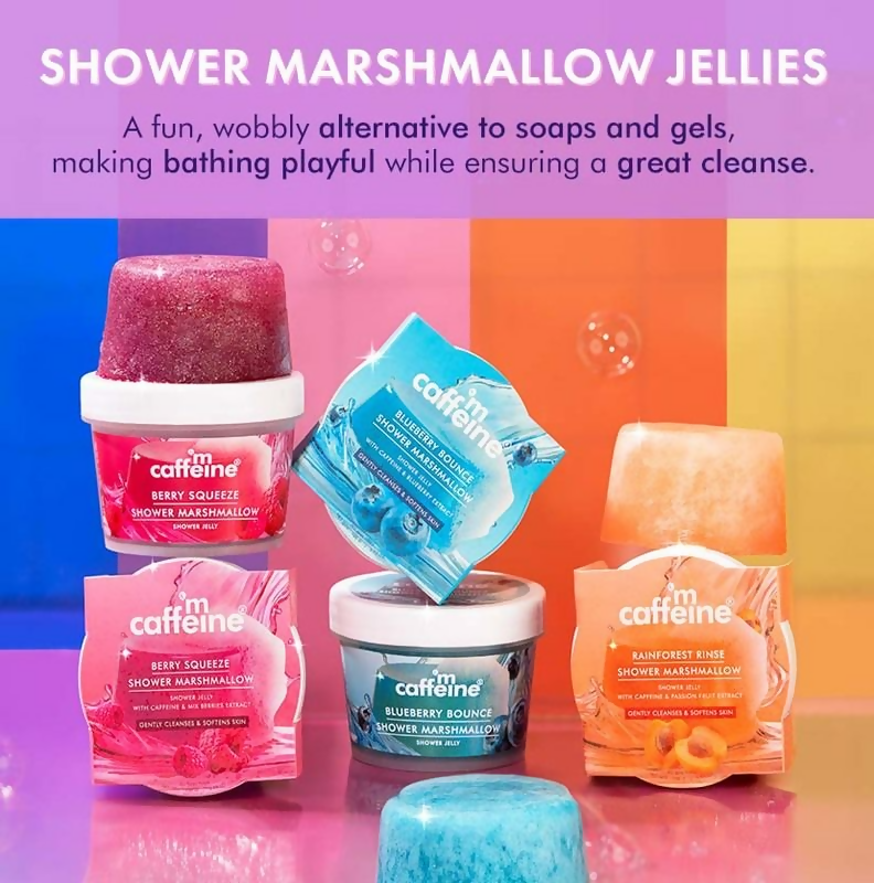 mCaffeine Berry Squeeze Shower Marshmallow Shower Jelly | Grocsy