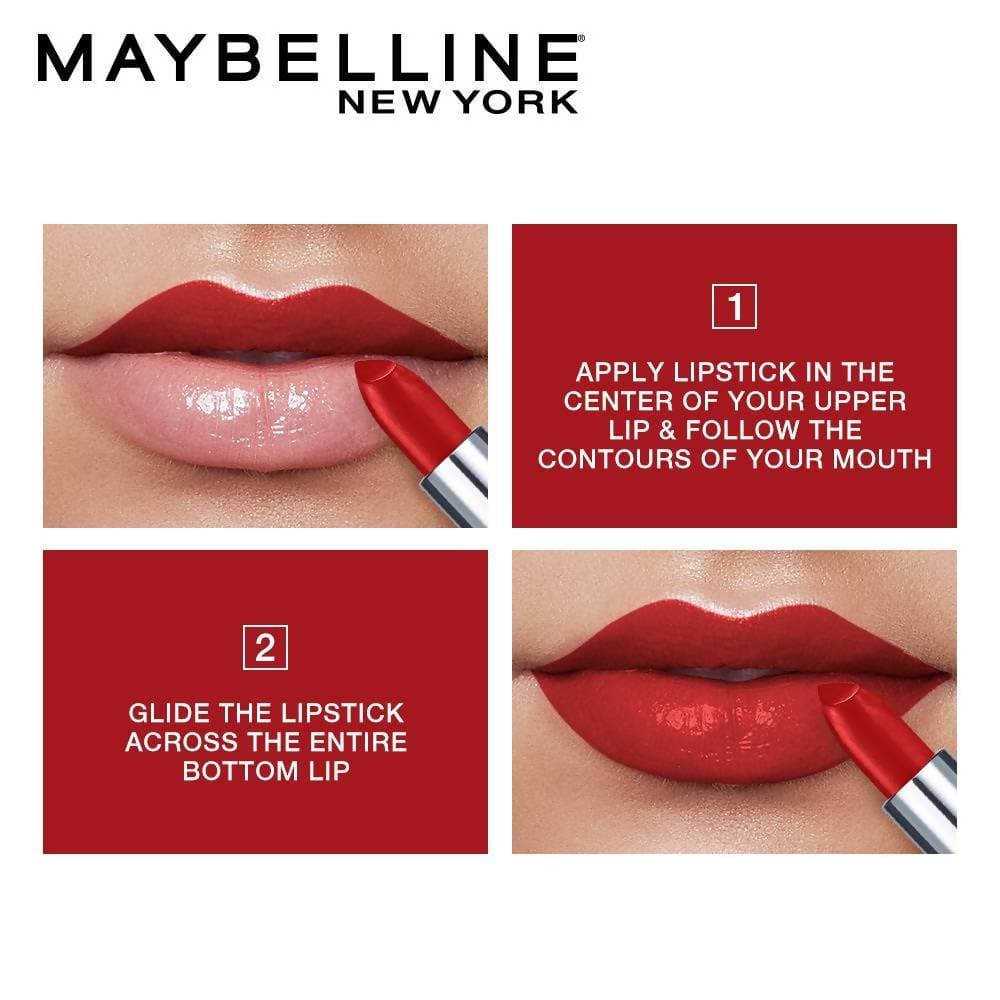 Maybelline New York Color Sensational Creamy Matte Lipstick / 630 Flaming Fuchsia | Grocsy