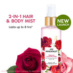 Wanderlust Fragrance Mist For Her - English Country Rose | Grocsy