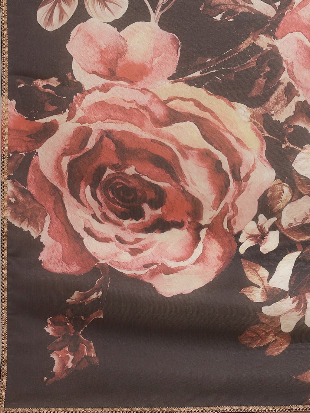 Sangria Floral Printed Saree | Grocsy