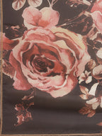 Sangria Floral Printed Saree | Grocsy