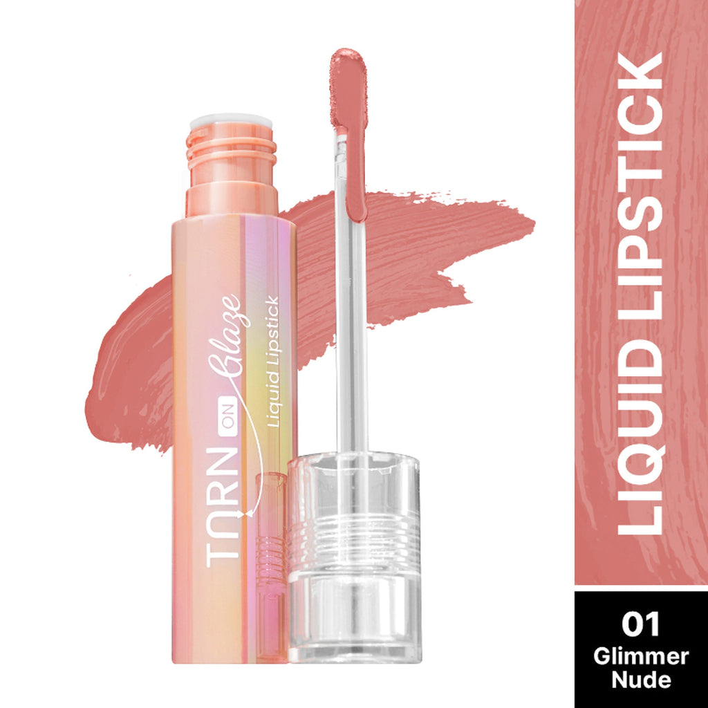 Swiss Beauty Select Turn on Glaze Liquid Lipstick - 1 Glimmer Nude | Grocsy