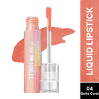 Swiss Beauty Select Turn on Glaze Liquid Lipstick - 4 Quite Coral | Grocsy