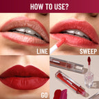 Swiss Beauty Stay On Matte Liquid Lipstick - 6 Mauve It | Grocsy