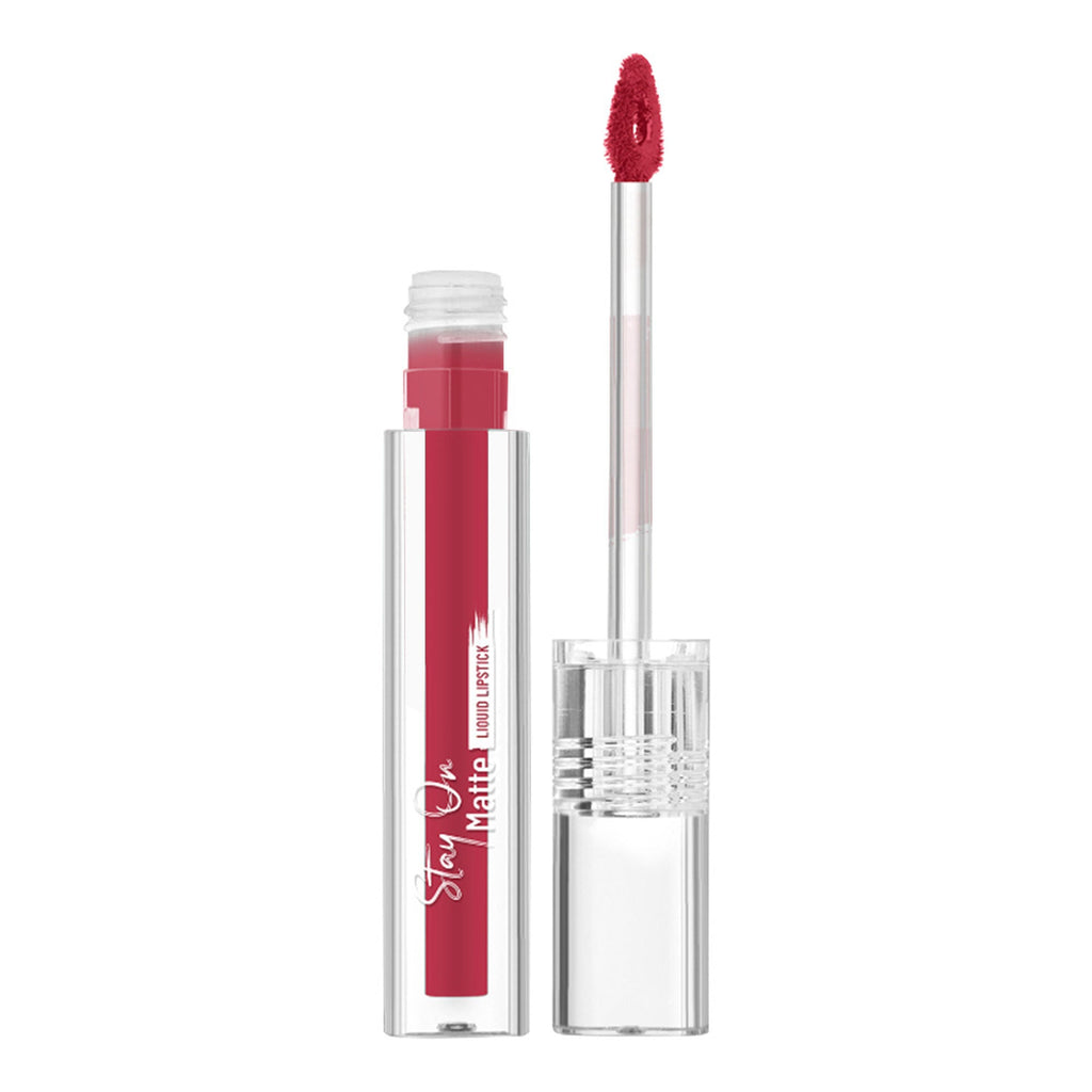 Swiss Beauty Stay On Matte Liquid Lipstick - 8 Signature Red | Grocsy