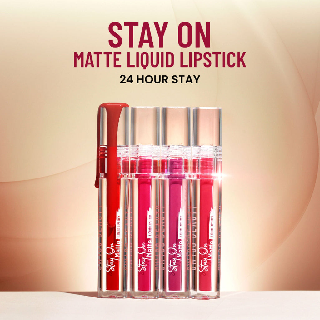Swiss Beauty Stay On Matte Liquid Lipstick - 14 Smokey Maroon | Grocsy