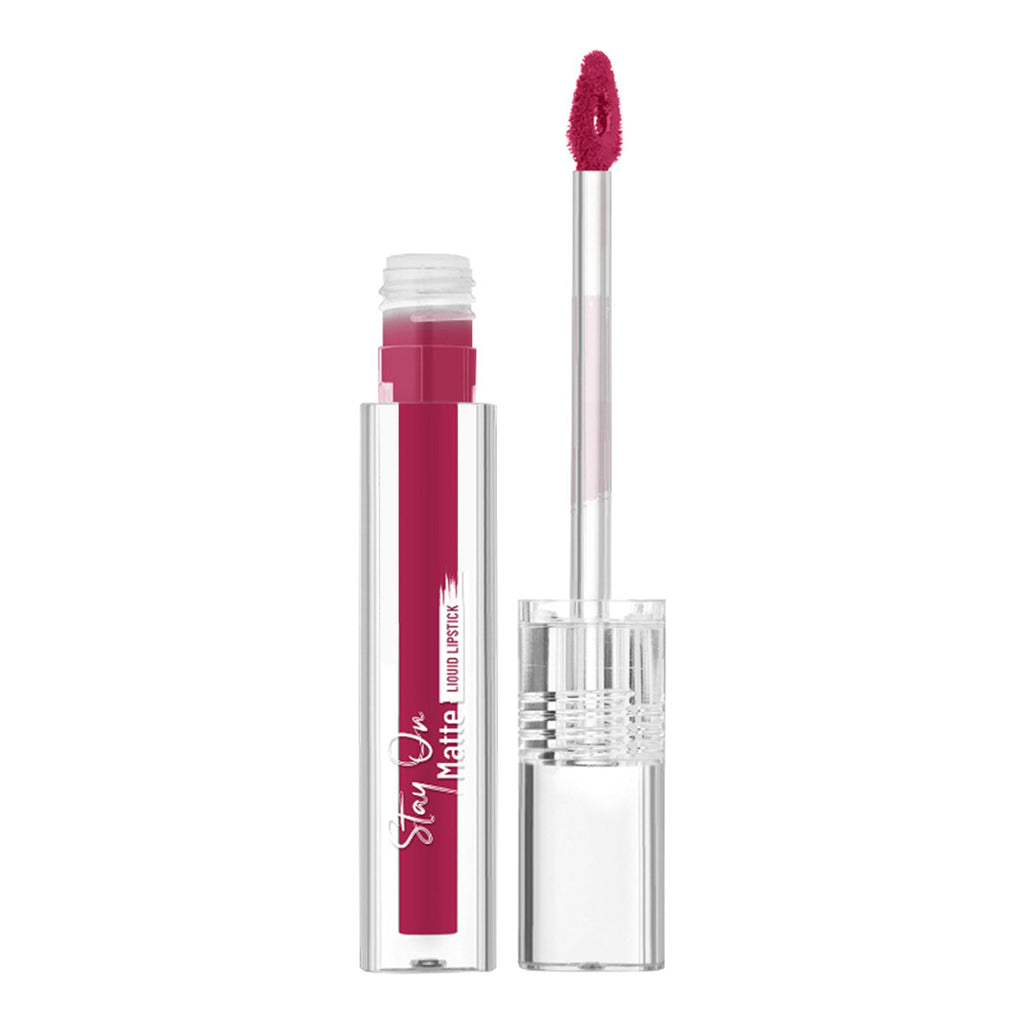 Swiss Beauty Stay On Matte Liquid Lipstick - 14 Smokey Maroon | Grocsy