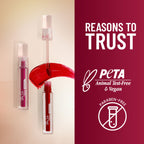 Swiss Beauty Stay On Matte Liquid Lipstick - 17 Modest Red | Grocsy