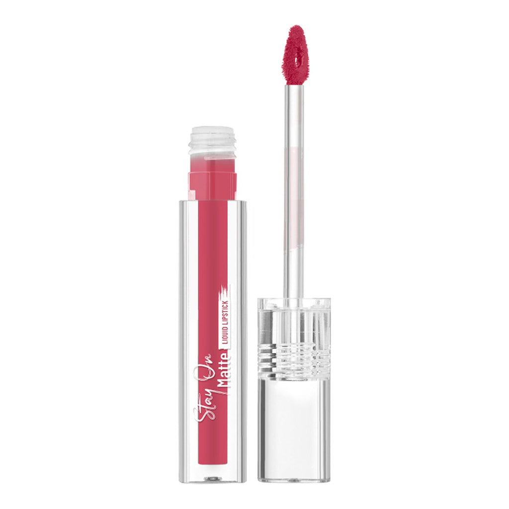 Swiss Beauty Stay On Matte Liquid Lipstick - 17 Modest Red | Grocsy