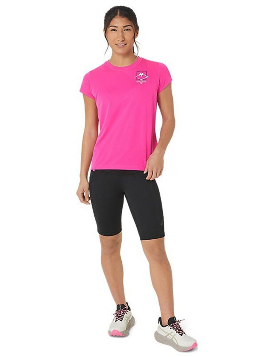 ASICS Fujitrail Logo SS Round Neck T-shirt | Grocsy