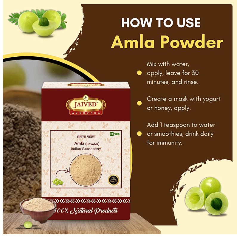 Jaived Ayurveda Amla Powder | Grocsy