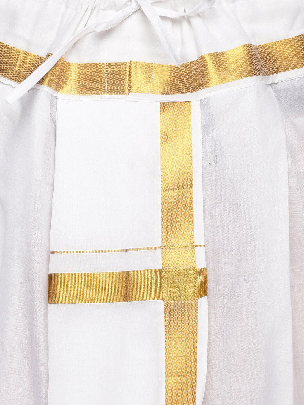 Sethukrishna Men White Pure Cotton Kurta with Pyjamas | Grocsy