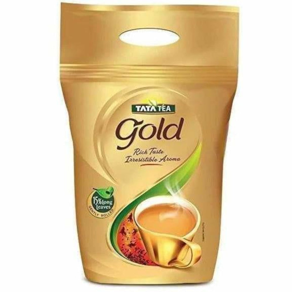 Tata Tea Gold Premium | Assam Teas With Gently Rolled Aromatic Long Loose Leaves | Rich & Aromatic Chai | Black Tea | Grocsy