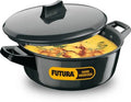 Hawkins Futura Hard Anodised Cook n Serve Bowl Handi 3 L with Lid (ACB30) | Grocsy