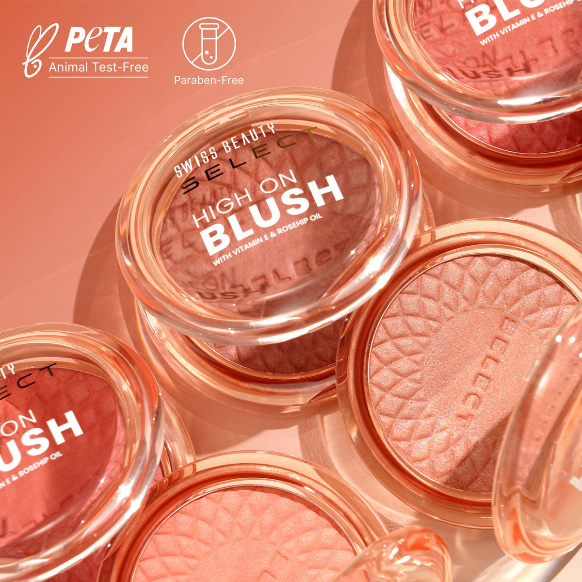 Swiss Beauty Select High On Blush - Pretty Peach | Grocsy
