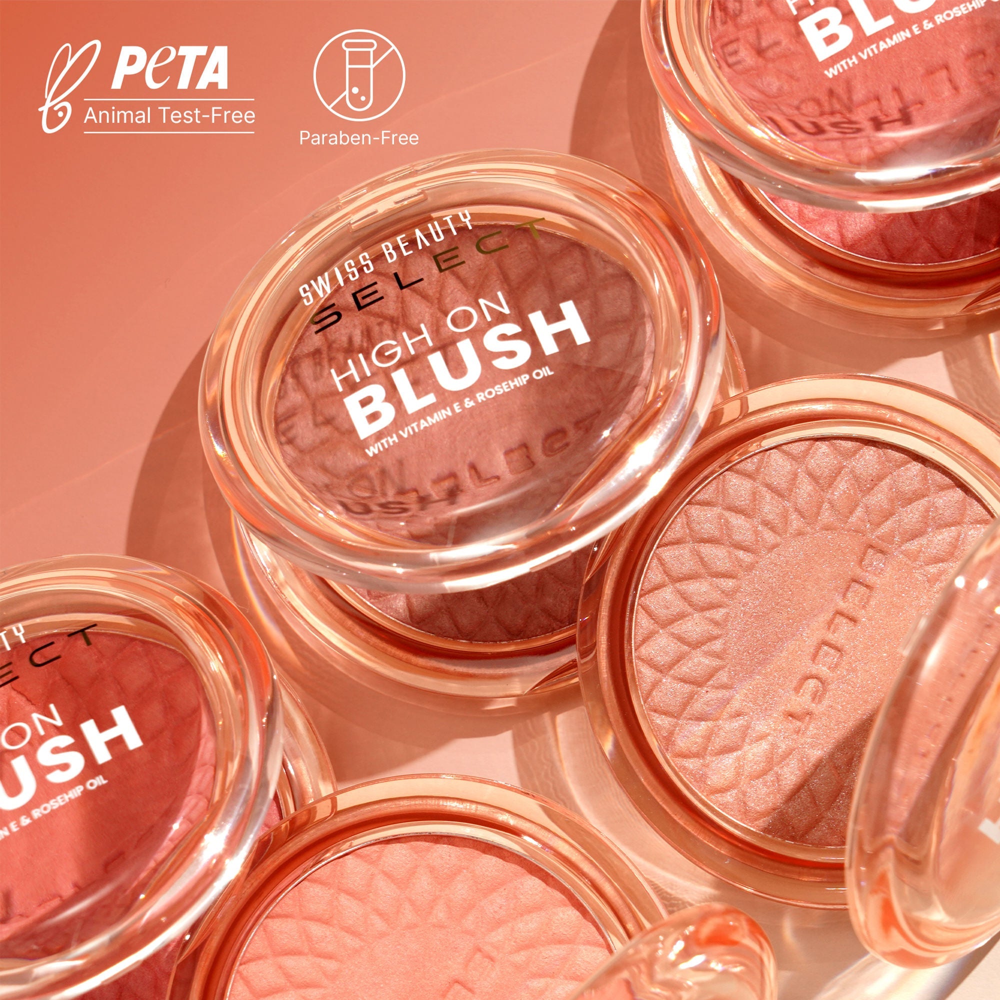 Swiss Beauty Select High On Blush - Soft Pink | Grocsy