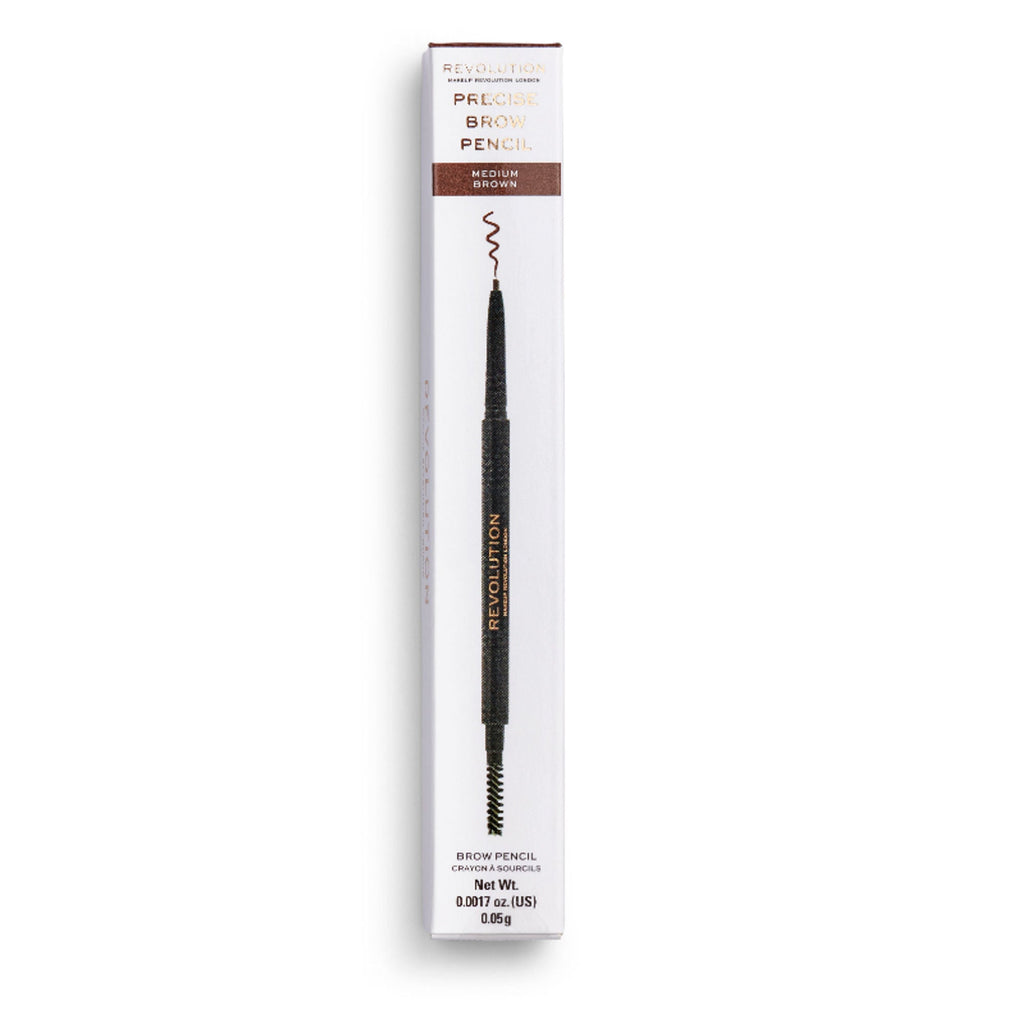 Makeup Revolution Precise Brow Pencil - Medium Brown | Grocsy