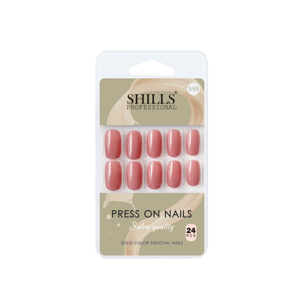 Shills Professional Reusable Press On Nails Square - SPN559 | Grocsy