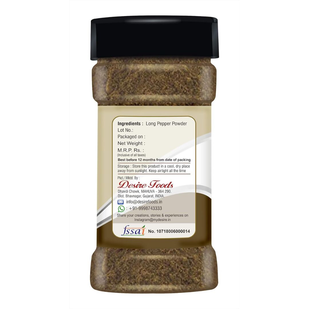 Desire Long Pepper Powder | Grocsy