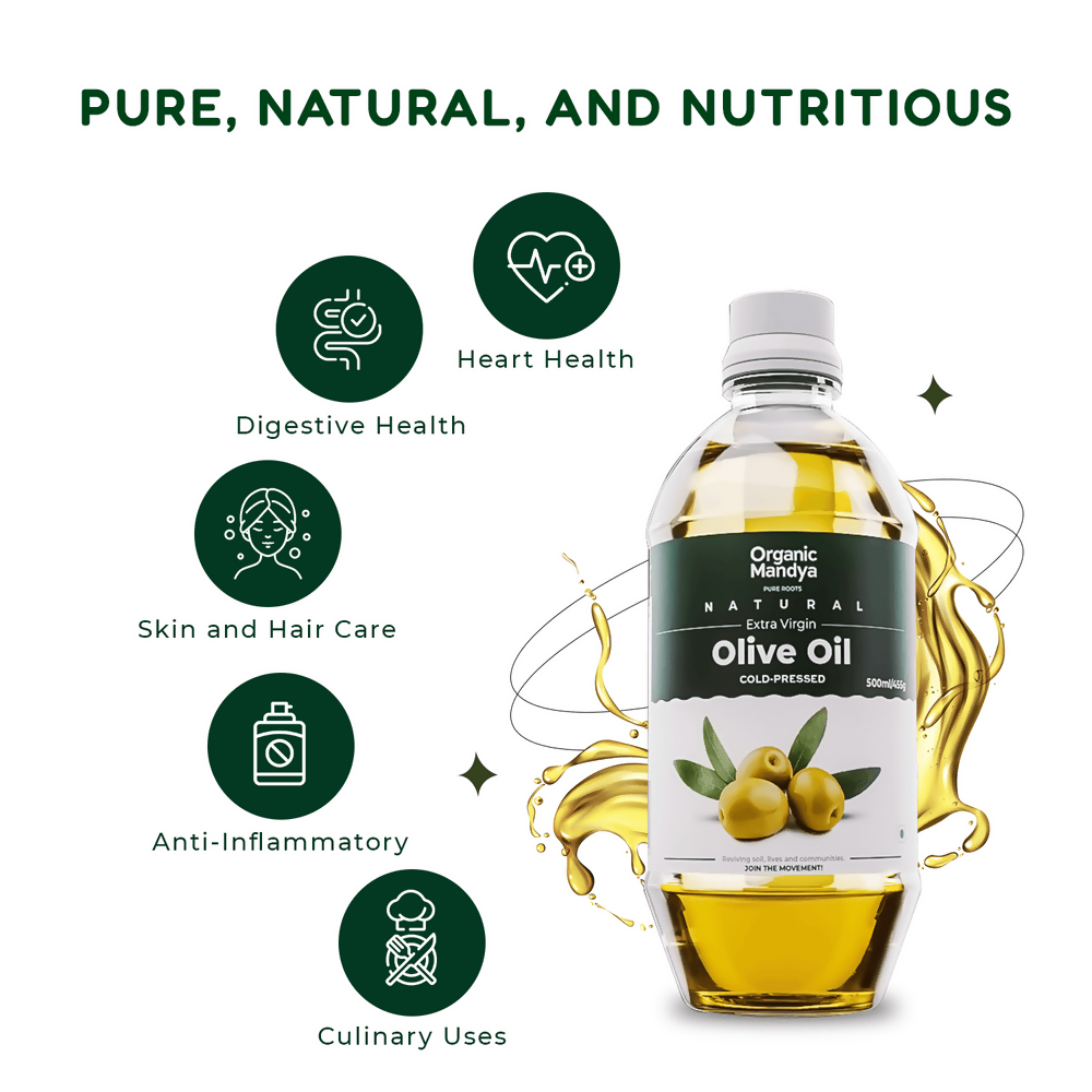 Organic Mandya Cold Pressed - Olive Oil | Grocsy