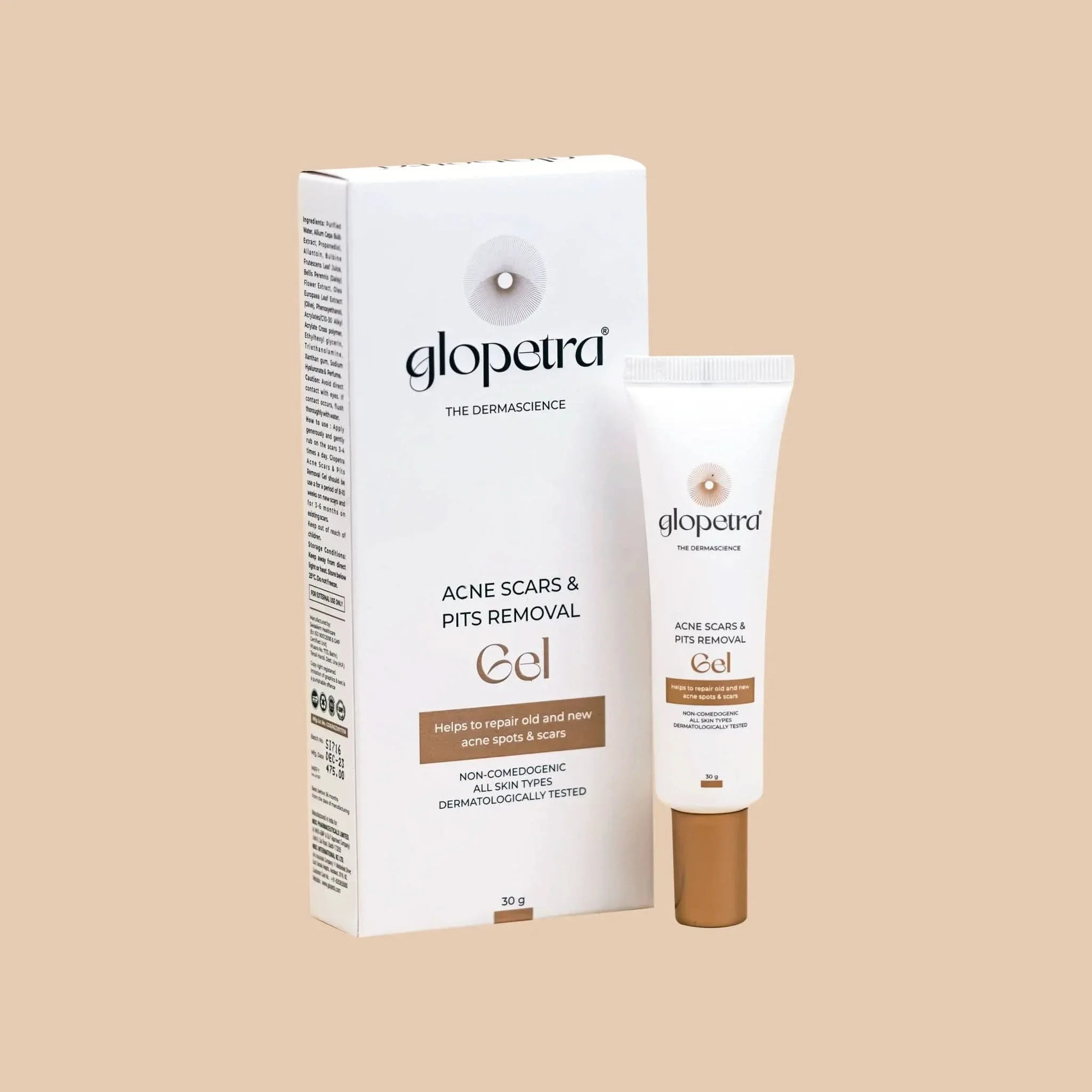 Glopetra Acne Scars & Pits Removal Gel | Grocsy