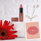 KINDED Satin Saga Bullet Creamy Lipstick With Satin Finish & Vitamin E - 06 Insta Nude | Grocsy