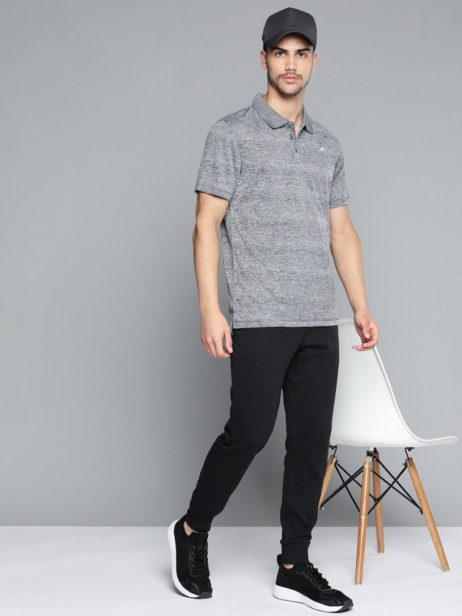 Alcis Men Polo Collar Anti Static Slim Fit T-shirt | Grocsy