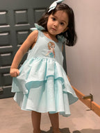 ArthLife Elsa Embroidered Dress | Grocsy