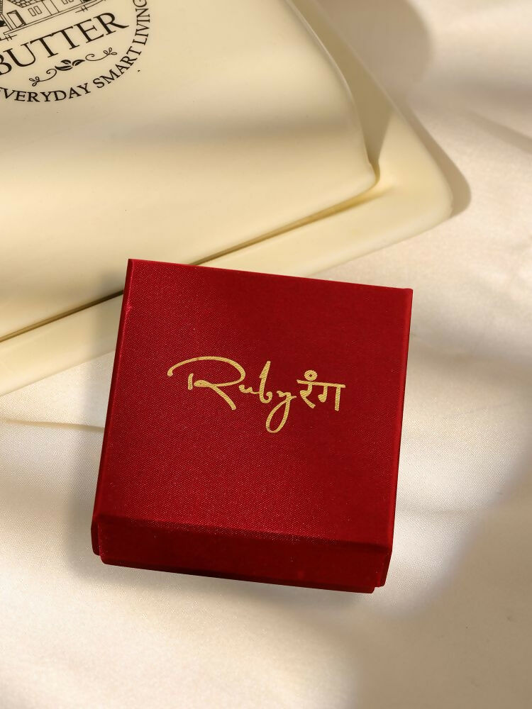 Women's Kundan Pearl earrings - Ruby Raang | Grocsy