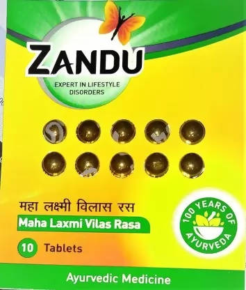 Zandu Mahalakshmi Vilas Ras Tablets | Grocsy