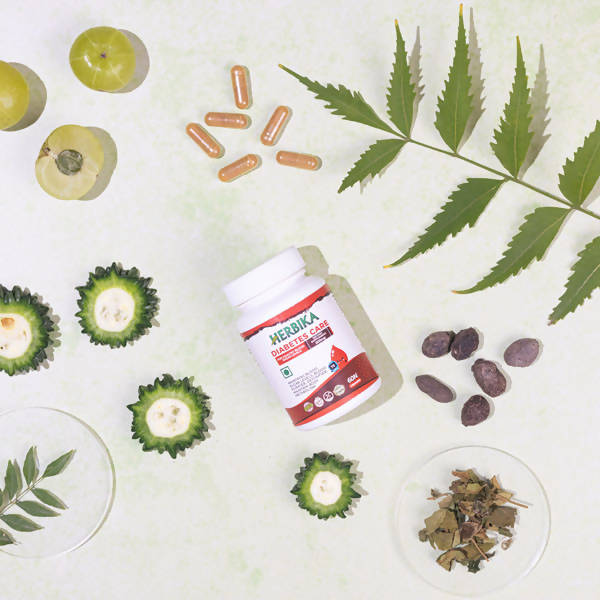 Herbika Diabetes Care Capsules | Grocsy