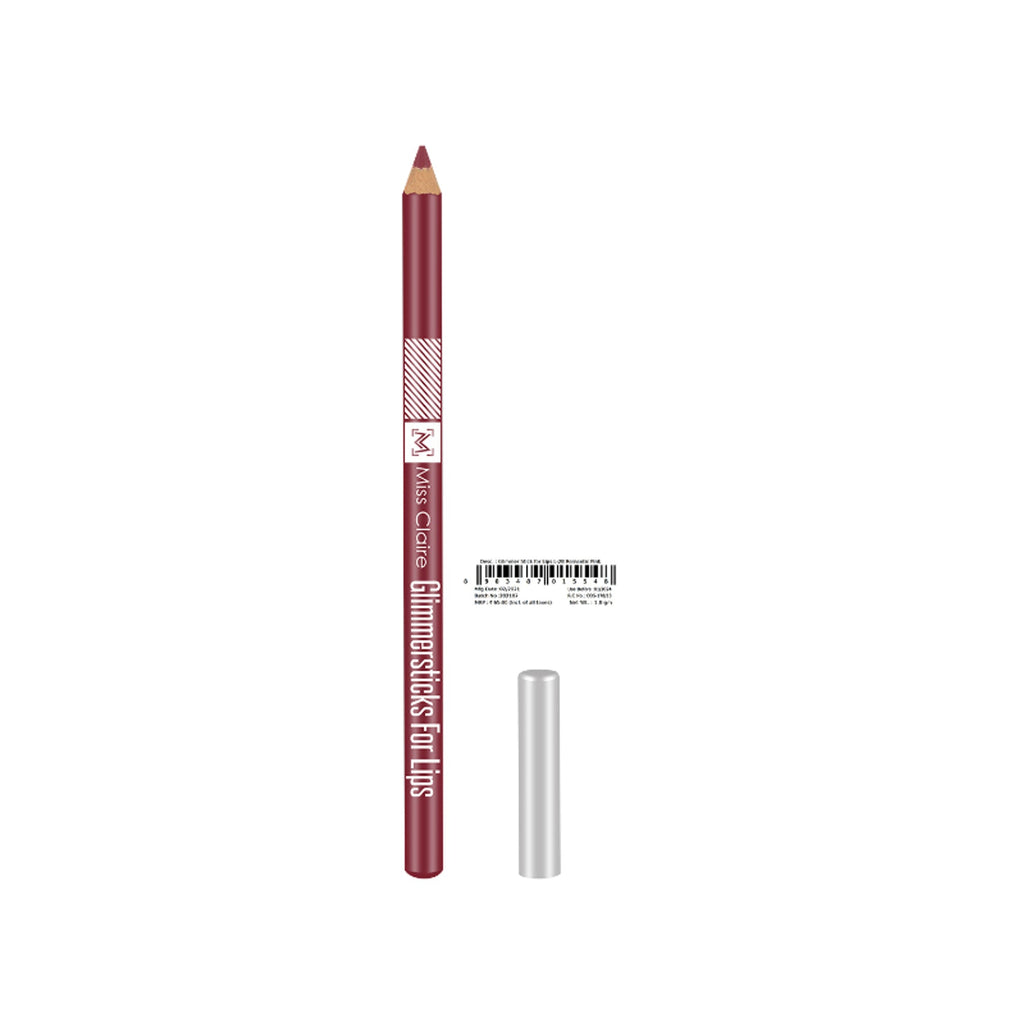 Miss Claire Glimmersticks For Lips - Romantic Pink L-28 | Grocsy