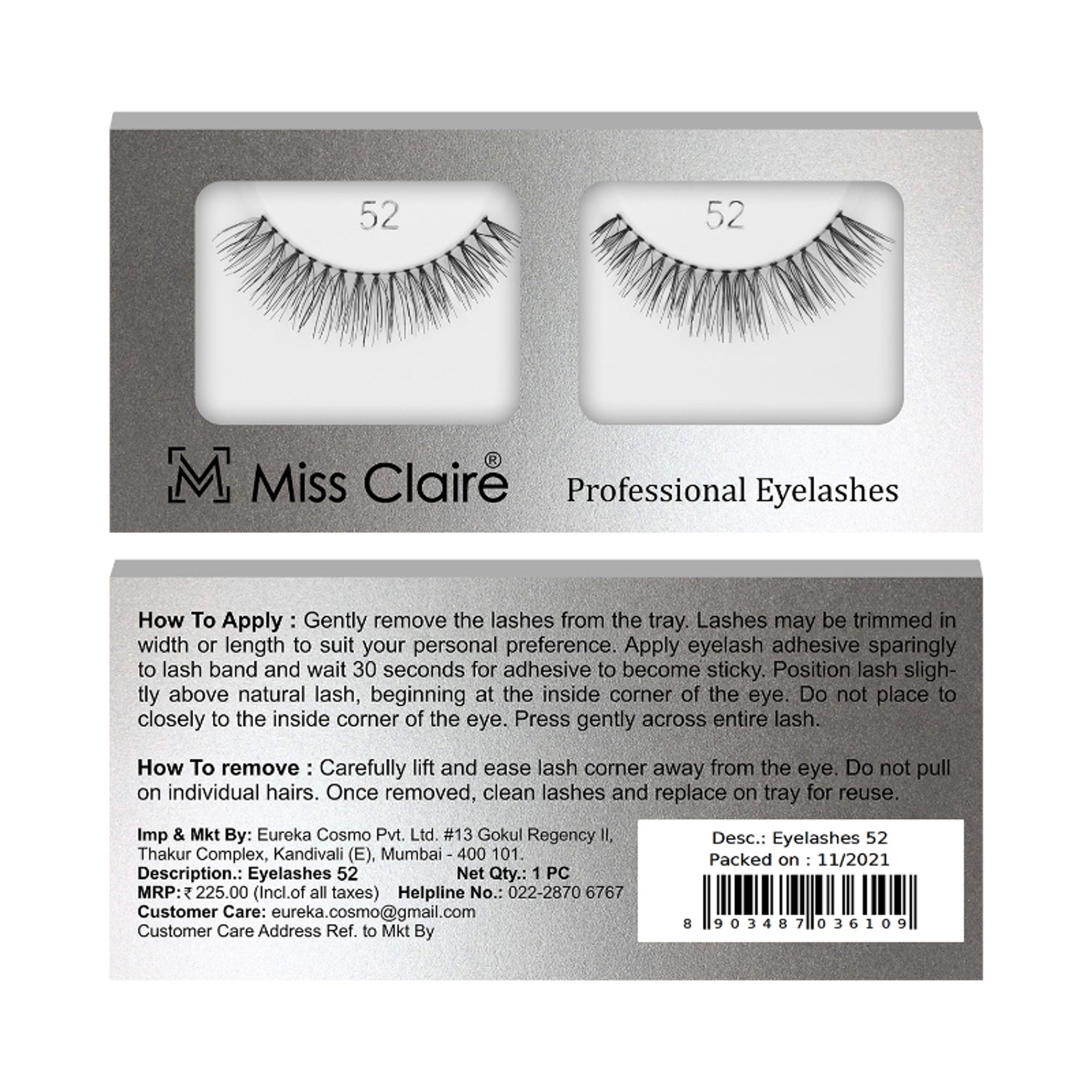 Miss Claire Eyelashes - 52 | Grocsy