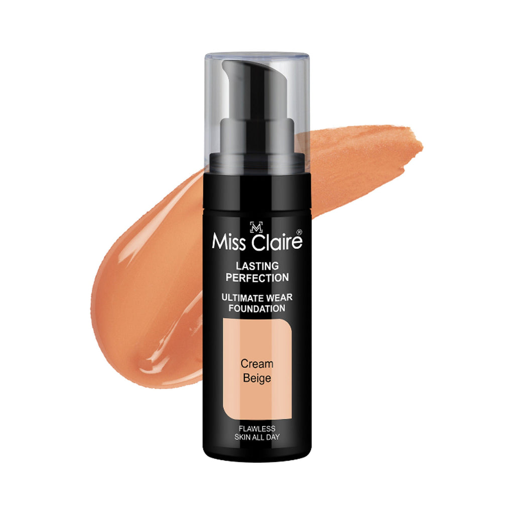Miss Claire Lasting Perfection Ultimate Wear Foundation - 21 Cream Beige | Grocsy